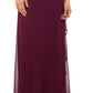 Vestido feminino Betsy &amp; Adam com babados e alças finas, vermelho, tamanho 4