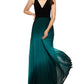 Vestido feminino Betsy &amp; Adam com saia plissada e glitter, verde, tamanho 12