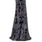 Vestido feminino Betsy &amp; Adam com estampa de glitter, preto, tamanho 16