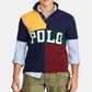 Camisa polo masculina Ralph Lauren de algodão com ajuste clássico, amarela, tamanho X-S