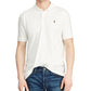 Polo Ralph Lauren Masculino Classic Fit Soft Touch Algodão Polo Branco Tamanho X-G