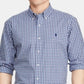 Camisa Ralph Lauren Masculina Classic Fit Azul Tamanho Médio