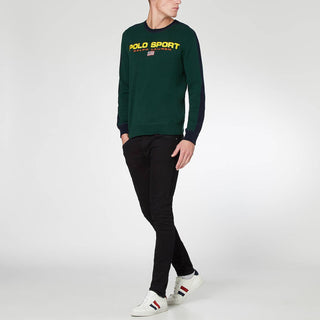 Polo Ralph Lauren Masculino Polo Sport Algodão Suéter Verde Tamanho XX-G