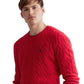 Suéter Polo Ralph Lauren Masculino de Lã e Caxemira, Vermelho, Tamanho Médio