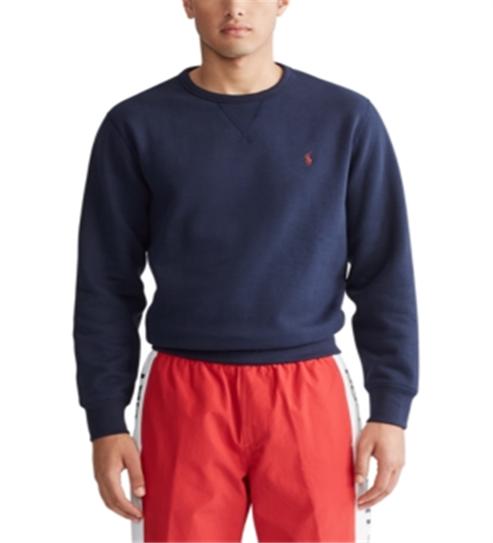 Polo Ralph Lauren Moletom Masculino Rl Fleece Azul Tamanho X-S