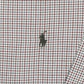 Camisa de sarja xadrez clássica masculina Polo Ralph Lauren, vermelha, tamanho 3LT
