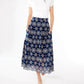 Abbey Glass - MEDALLION PRINT MIDI SKIRT