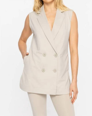 Mono B - Double Breasted Blazer Vest