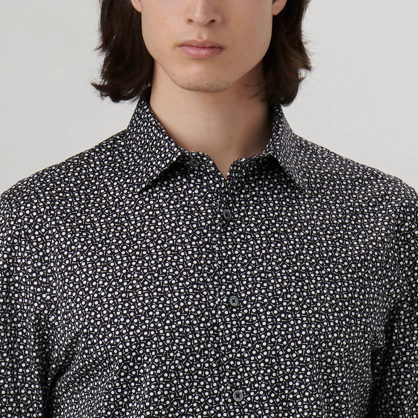 Bugatchi Uomo - James Nail & Tack Print Shirt