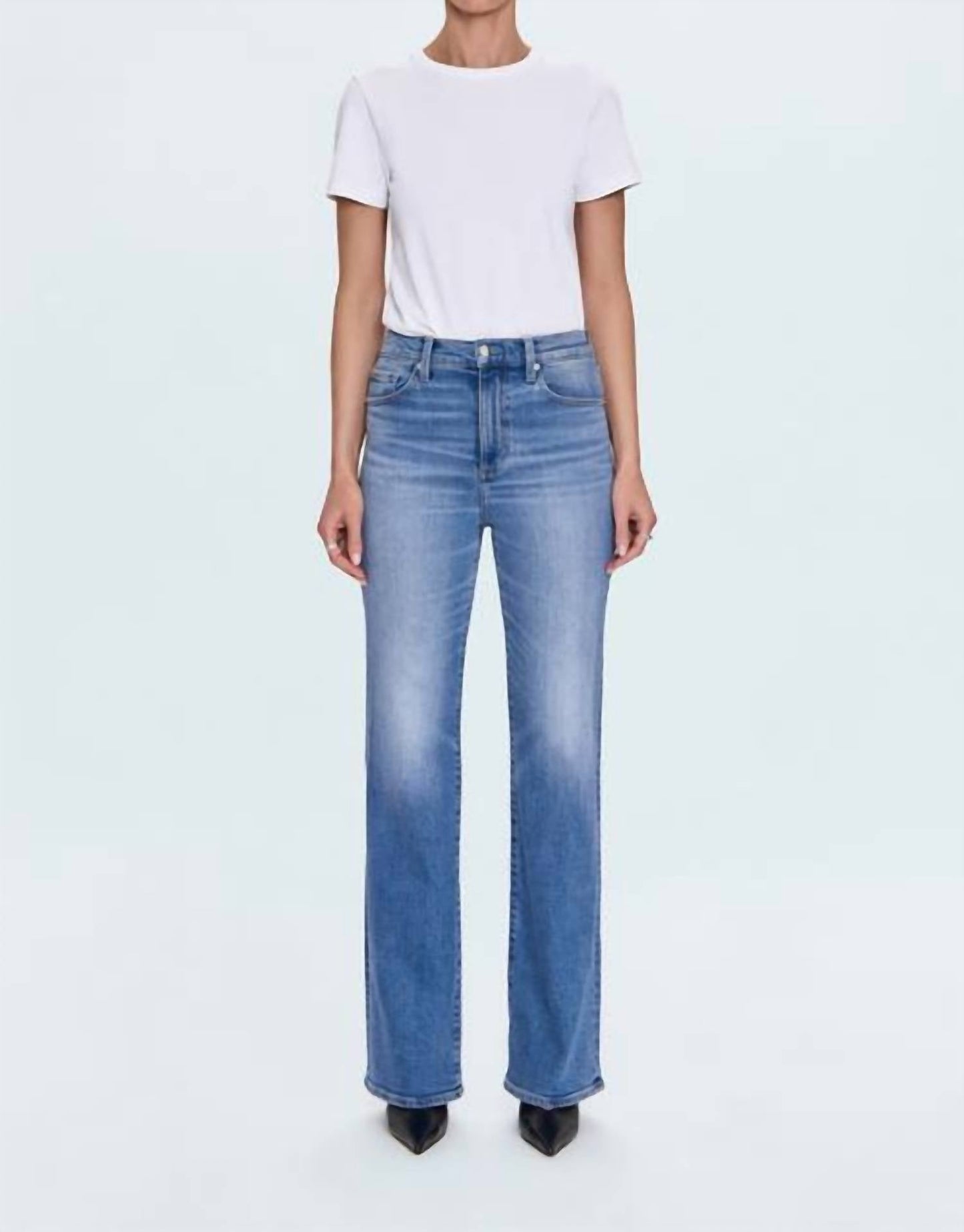 Pistola - Evie High Rise Slim Bootcut Denim Jean