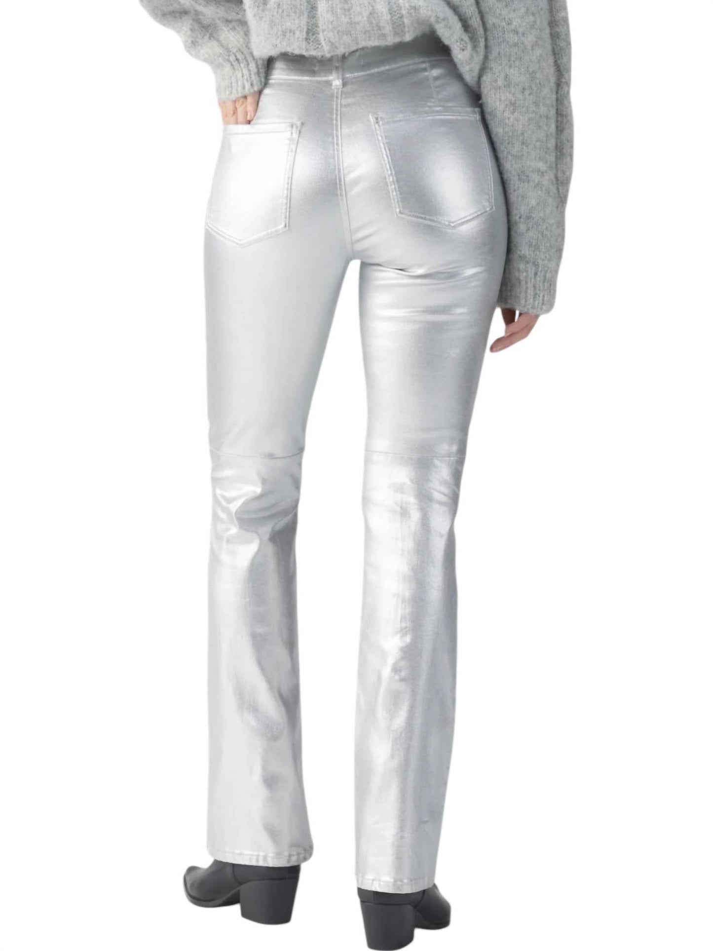 Sanctuary - Metallic Hayden Bootcut Standard Rise Pants
