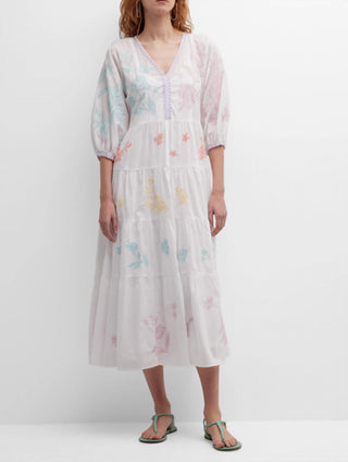 Johnny Was - Vestido Hazel Dolman em camadas