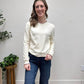 &Merci - Sweater With Edge Detailing Pullover
