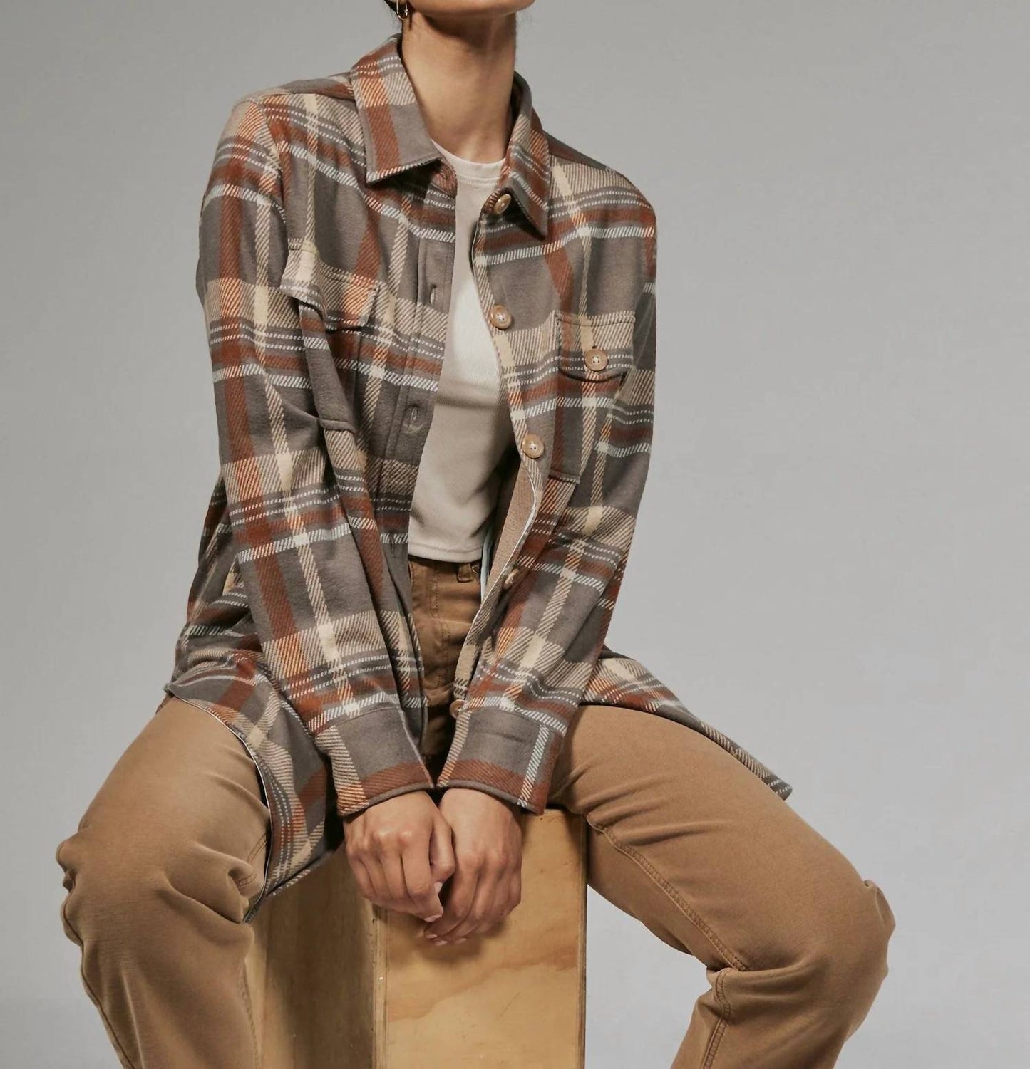 7Diamonds - Generation Plaid Shacket