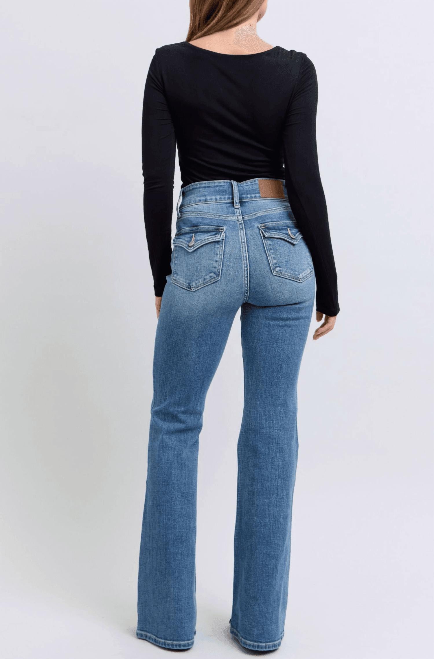 judy-blue-double-button-front-flare-jeans