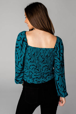 Buddylove - Bailey Smocked Back Top