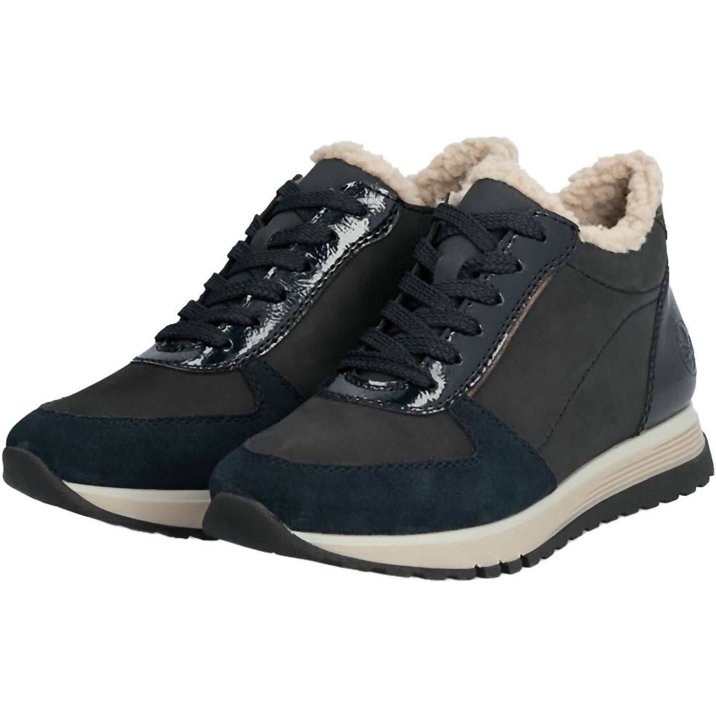 Rieker - Women's Synthetic High-top Sneakers