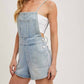 Bluivy - Denim Shorts Romper
