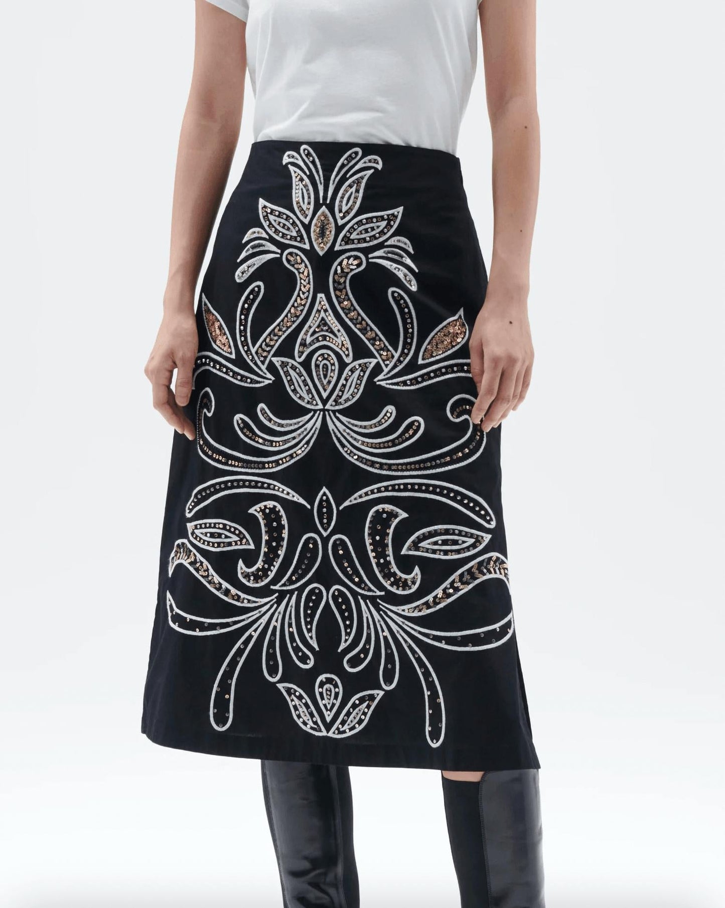 Figue - Sloane Cotton Skirt