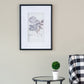 Verdura Botanica: Four-Print Houseplant Pencil Art Set