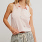 Free People - Polo de malha Pepper