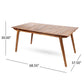 Outdoor Dining Table & Frame - Teak Wood