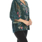 Johnny Was - VELVET KAFTAN BLOUSE SISA