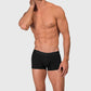 Calção de banho básico masculino Rounderbum, preto, tamanho grande