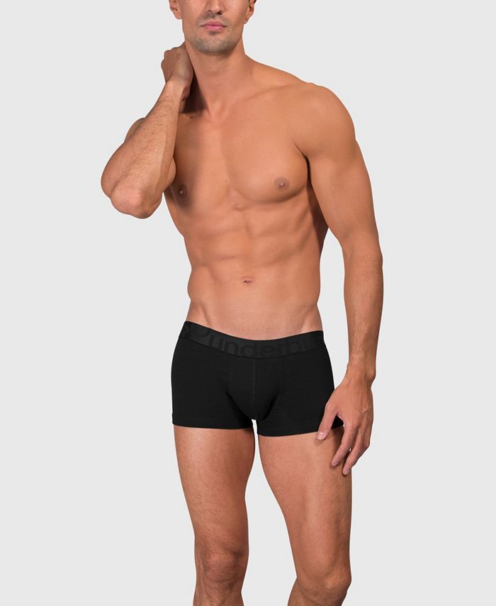 Calção de banho básico masculino Rounderbum, preto, tamanho grande