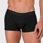 Calção de banho básico masculino Rounderbum, preto, tamanho grande