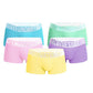 Pacote com 5 Cuecas Rounderbum Sweet Days Lift Masculinas Azul Tamanho M