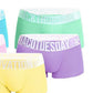 Pacote com 5 Cuecas Rounderbum Sweet Days Lift Masculinas Azul Tamanho M