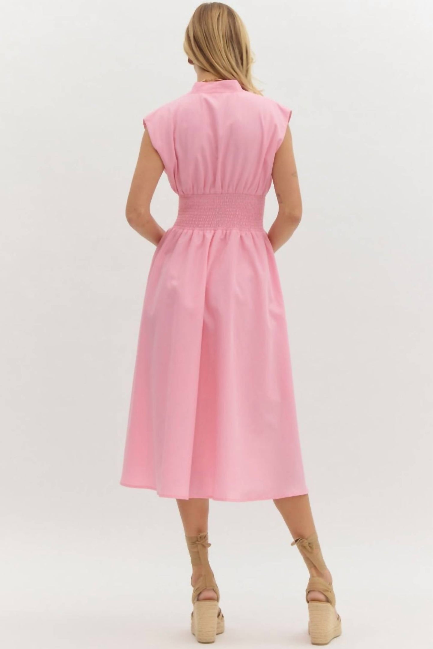 Entro - Rosebay Zip Midi Dress