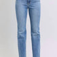 Judy Blue - High Waist Bootcut With Fray Hem Jeans
