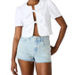 Steve Madden - Barrette Pilgrim Collar Top