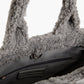 Like Dreams - Women's Demi Faux Fur Sherpa Square Shoulder Bag