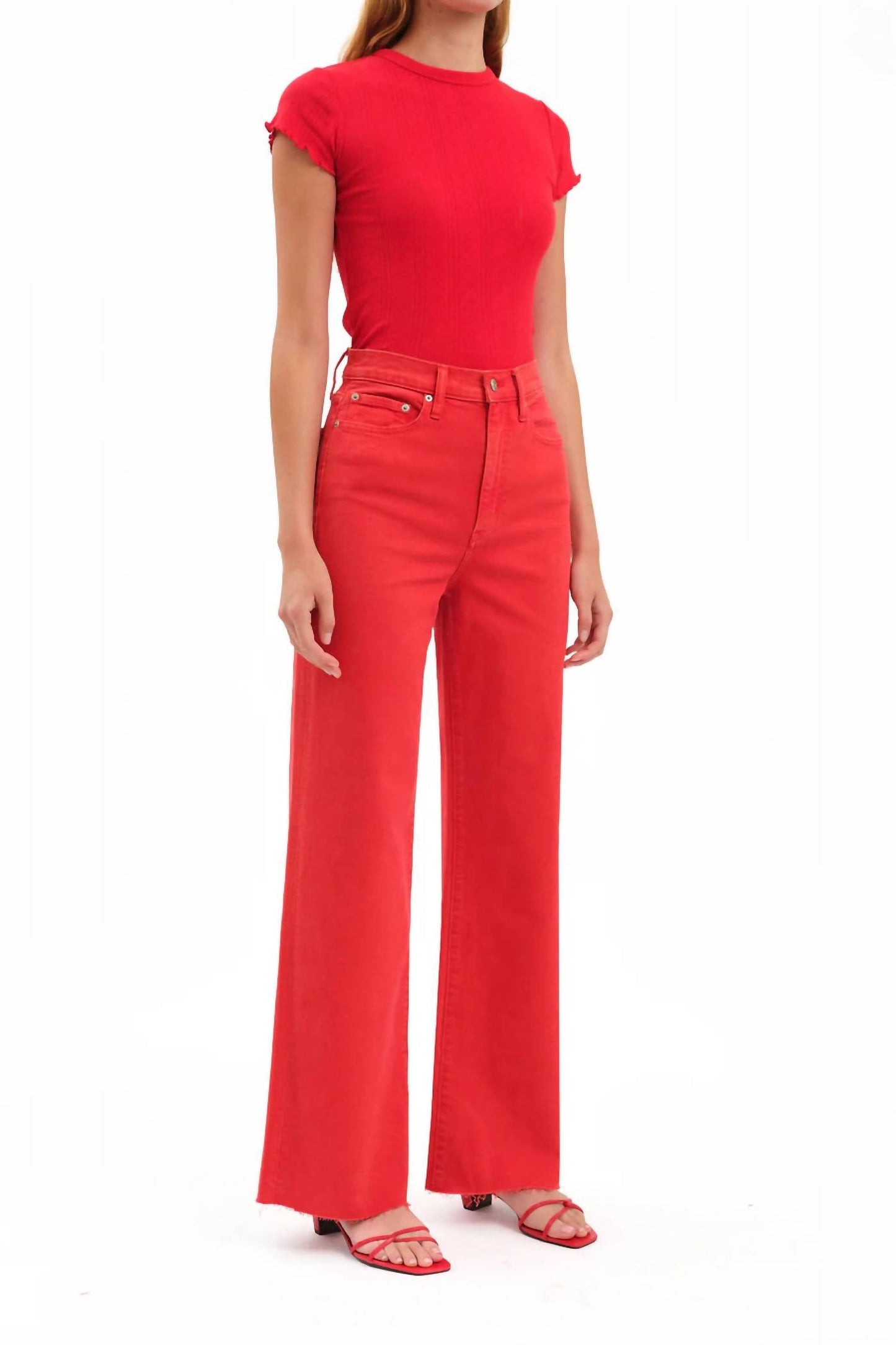 Daze - Far Out High Rise Wide Leg Jean