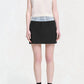 Simkhai - Rilee Double waistband combo mini skirt