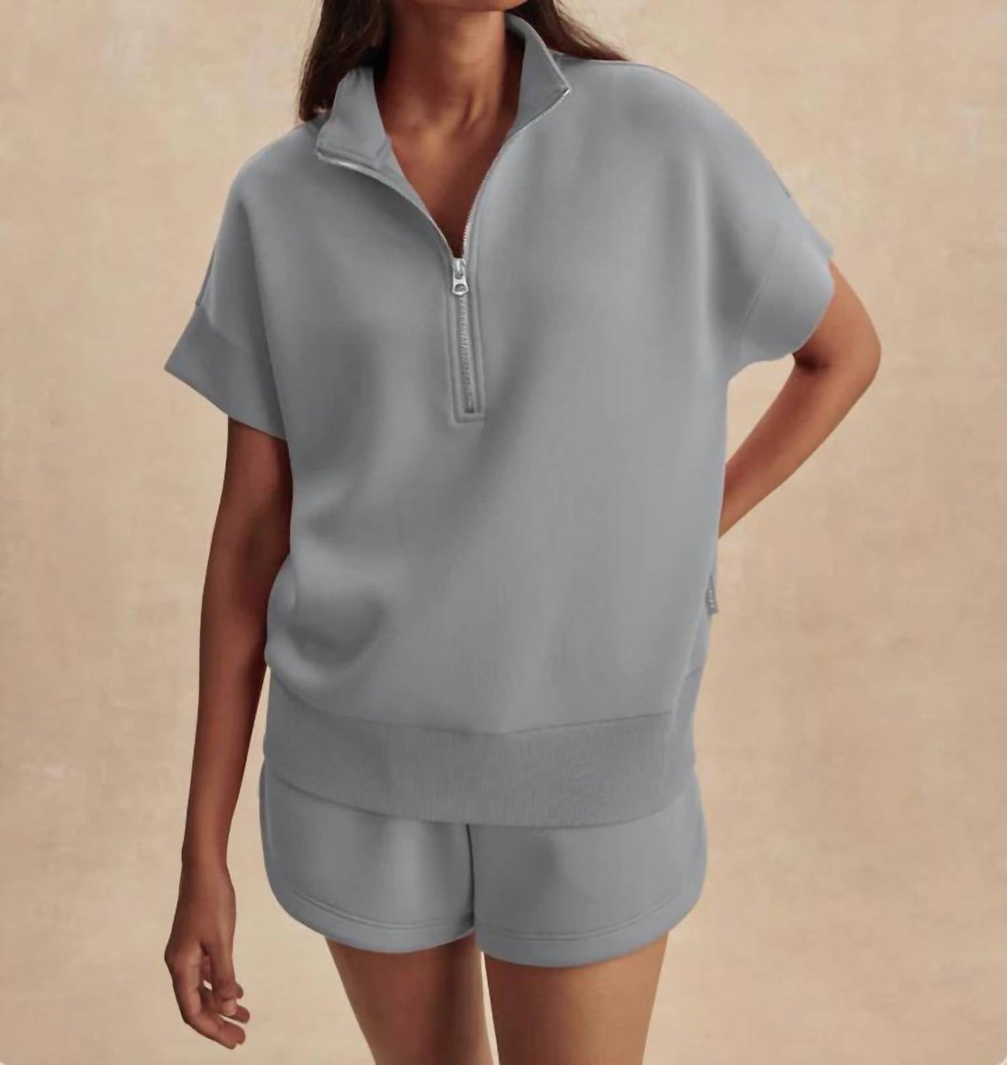 Varley - Ritchie Short Sleeve Sweatshirt