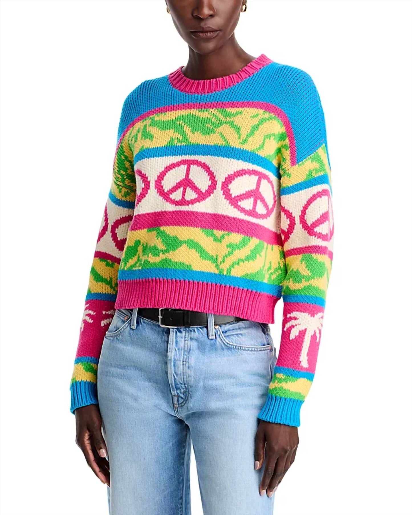Mother - Itsy Cropped Crewneck Sweater