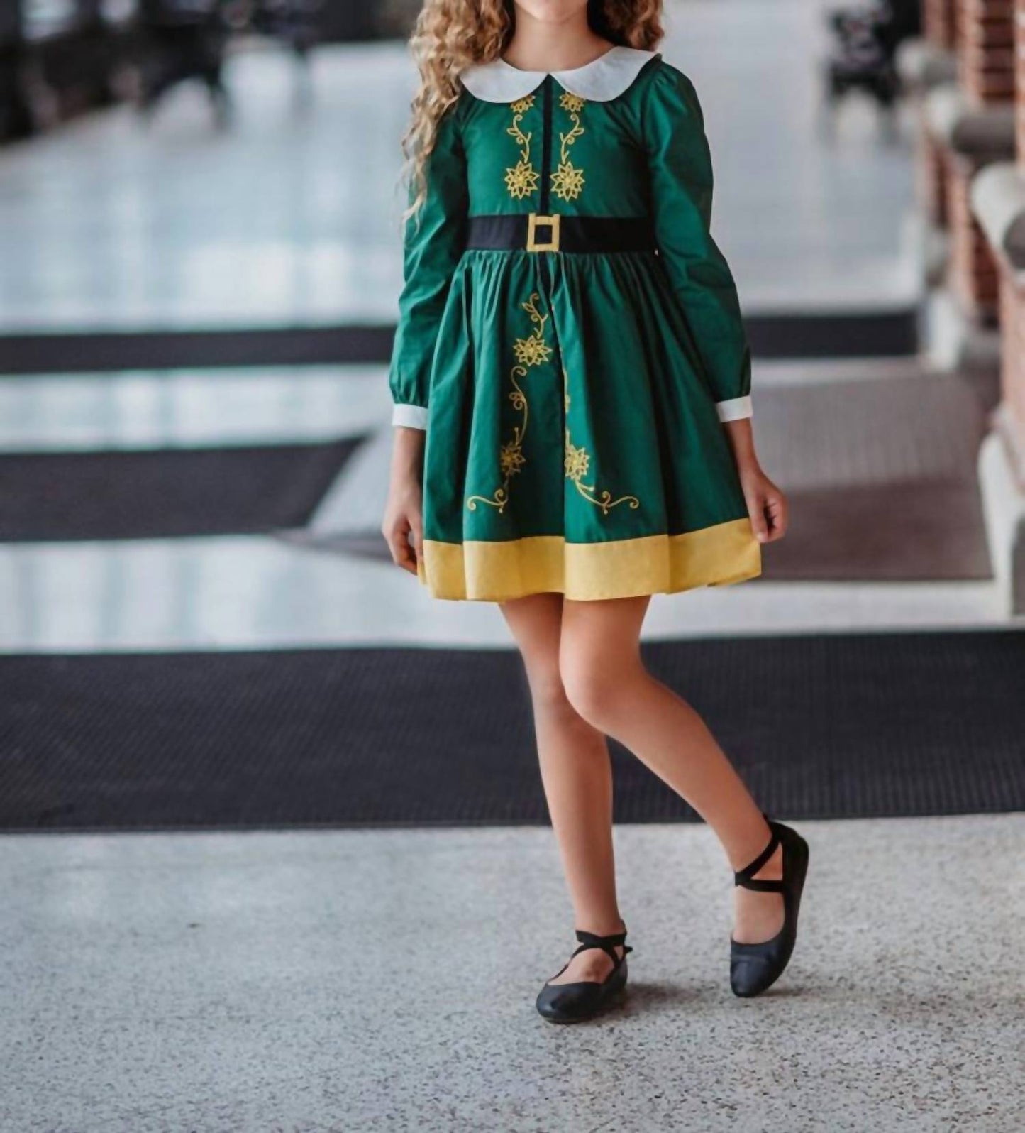 Only Little Once - Smiling Elf Dress