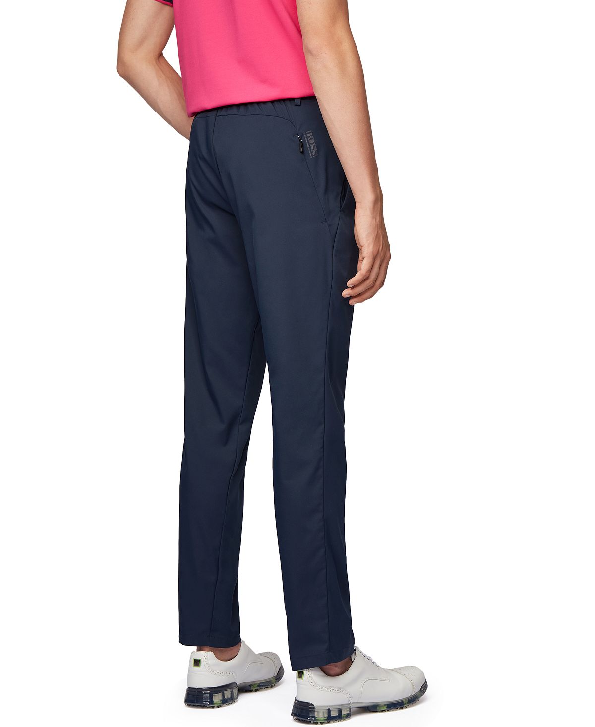 Calça Hugo Boss Spectre Slim Fit Masculina Azul Tamanho 32