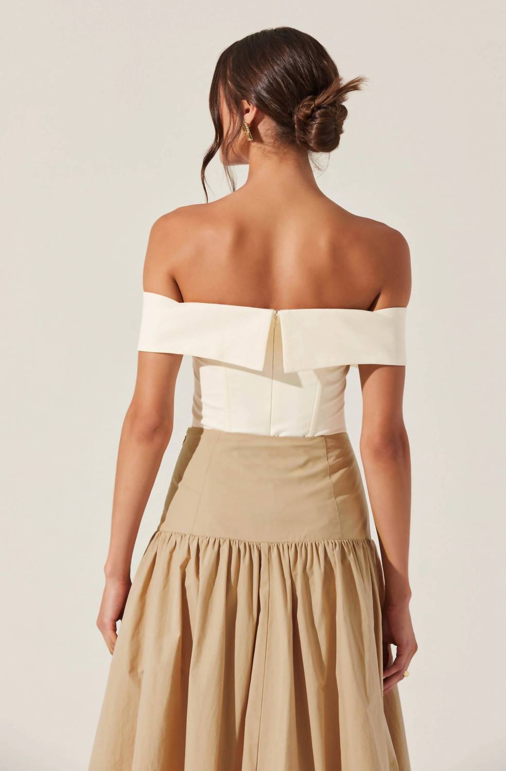 Astr - Off The Shoulder Bow Top