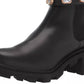 Steve Madden - Women's Amulet Fashion Leather Block Heel Rhinestone Chelsea Boot