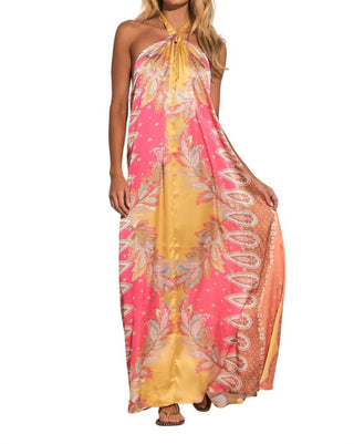 Elan - Vestido longo Halter