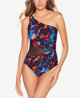 Maiô feminino Miraclesuit Solstice Gem One Piece Vermelho