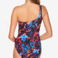 Maiô feminino Miraclesuit Solstice Gem One Piece Vermelho