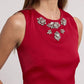 Generation Love - Opal Crystal Embellished Satin Top