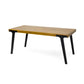 Acacia Wood Patio Dining Table, 69'L Rectangle Outdoor Table