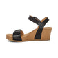 Aetrex - Women's Lexa Quarter Strap Wedge Sandals